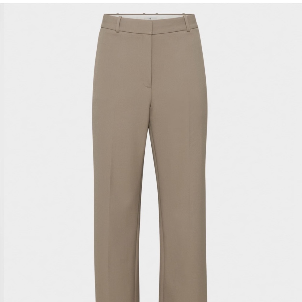 Aritzia Babaton Wool Agency Pant Tan 2